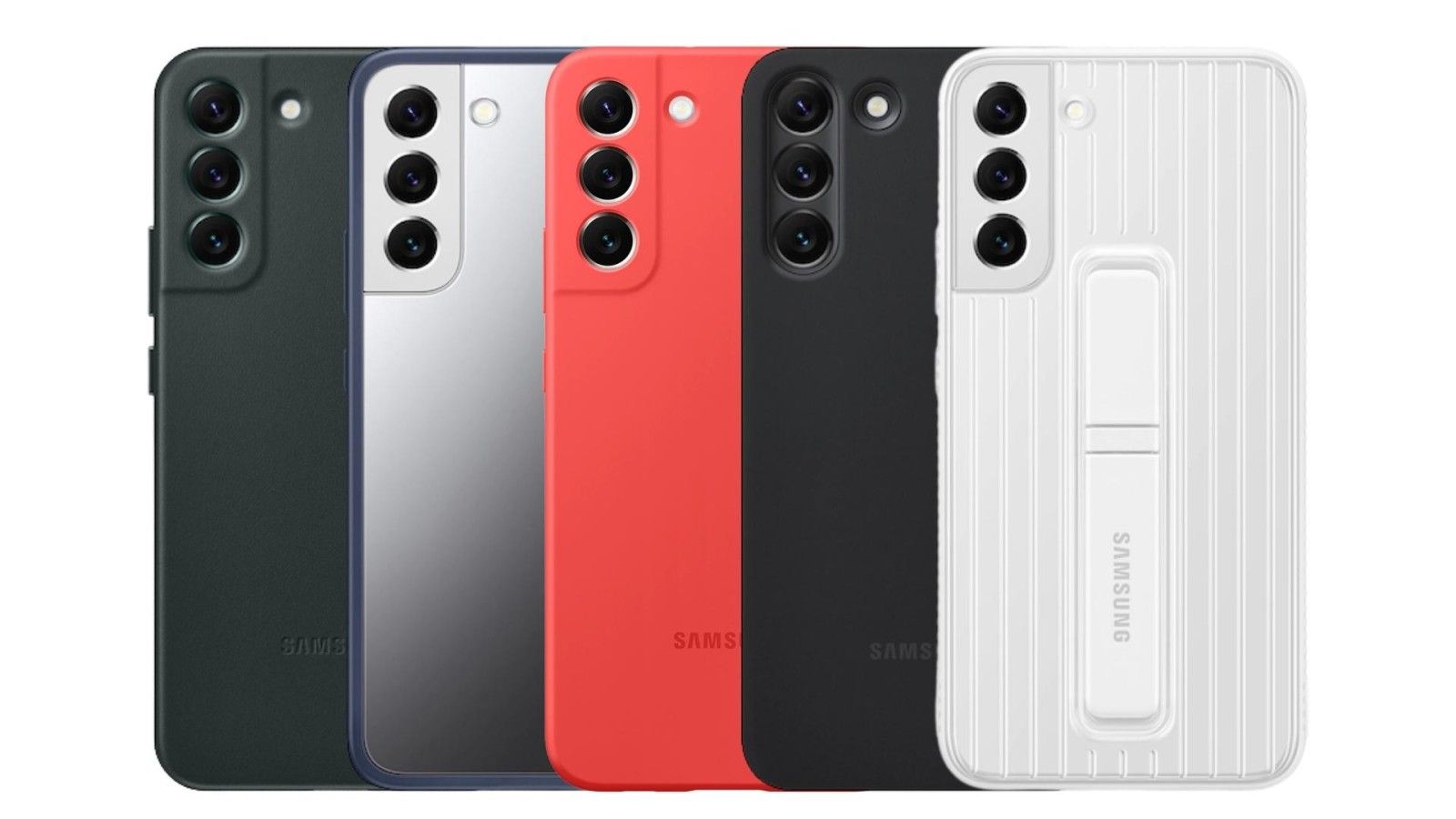 Here are all of Samsung's official Galaxy S22 Plus cases